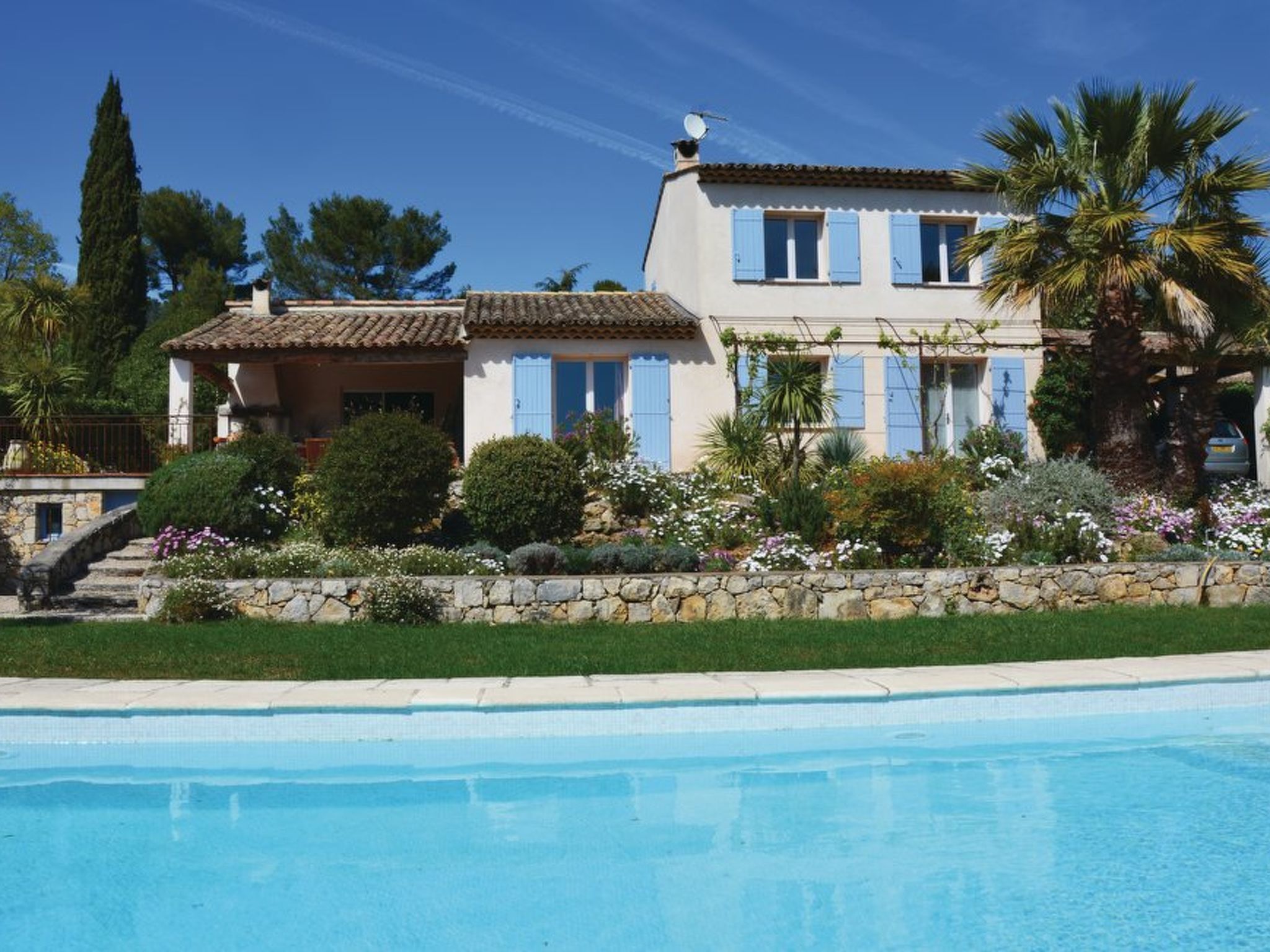 Holiday home Grasse Cote d'Azur Villa France for rent Villa Centifolia